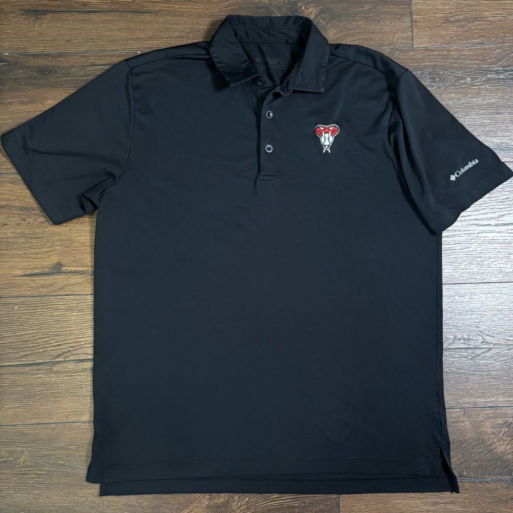 Columbia Golf Men’s Arizona Diamondbacks Polo Shirt, Large